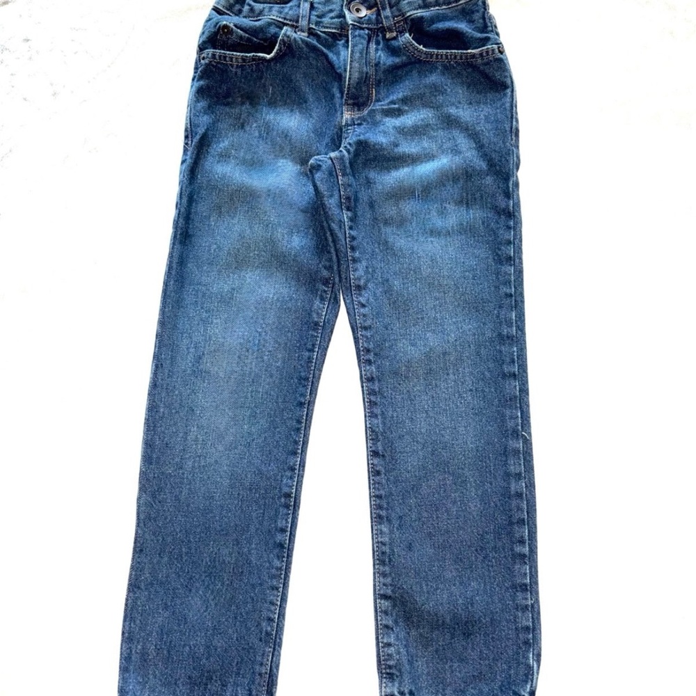 Place Boys Straight Blue Jeans